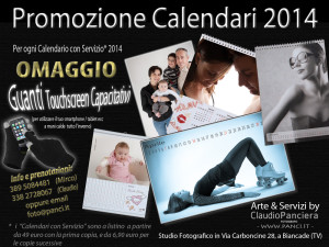 servizio fotografico calendario